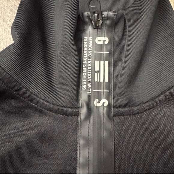 G-Star Aichesal Or Slim Tracktop Sweat zip up size Small black and white - Picture 8 of 15